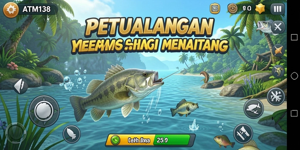 Menampilkan gameplay seru dan grafis indah dalam ATM138.
