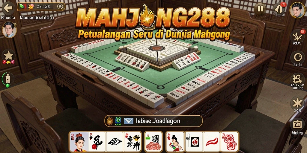 Tangkapan layar dari gameplay seru MAHJONG288 di dunia petualangan.