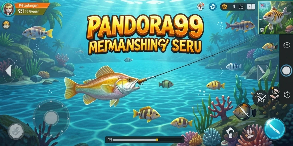 Tampilan gameplay Fishing PANDORA99 yang seru dan menawan.